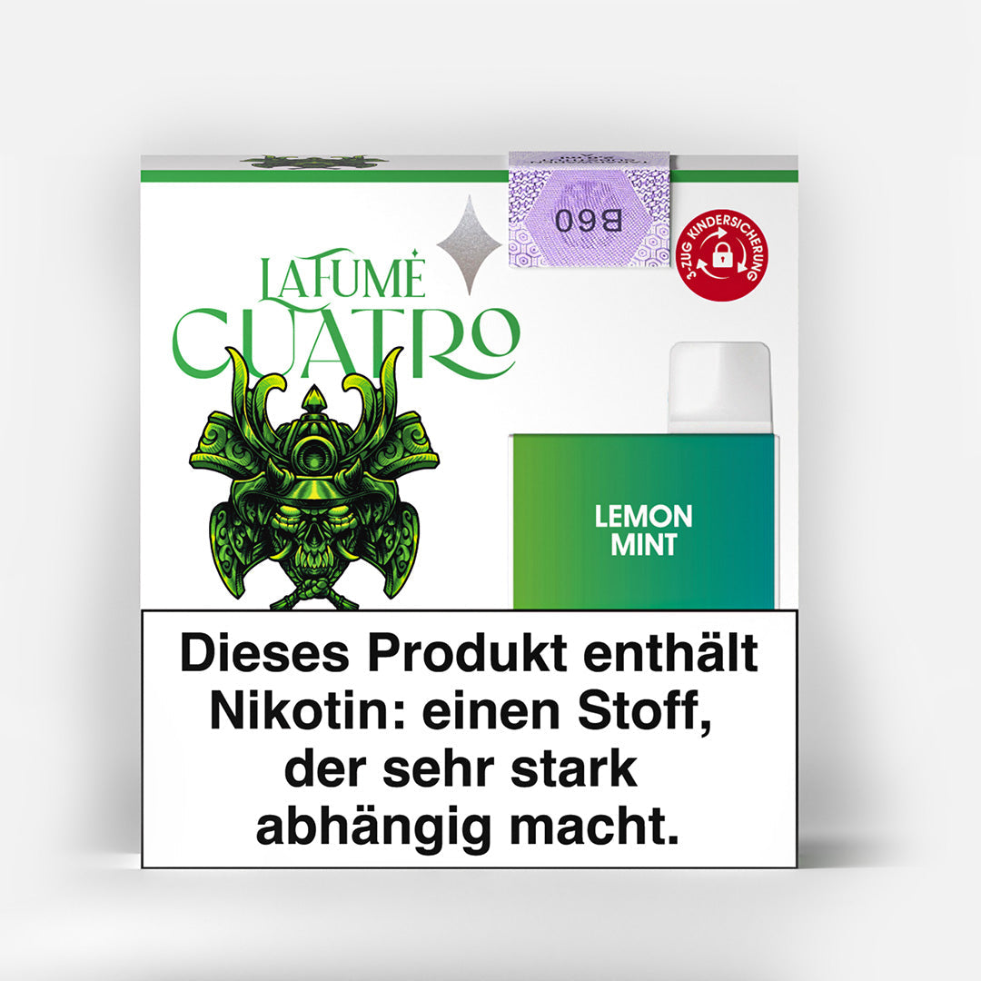 Cuatro – Lemon Mint (10 Stück)