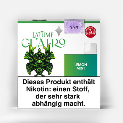 Cuatro – Lemon Mint (10 Stück)