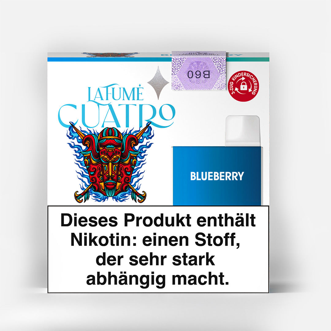 Cuatro - Blueberry (10 Stück)