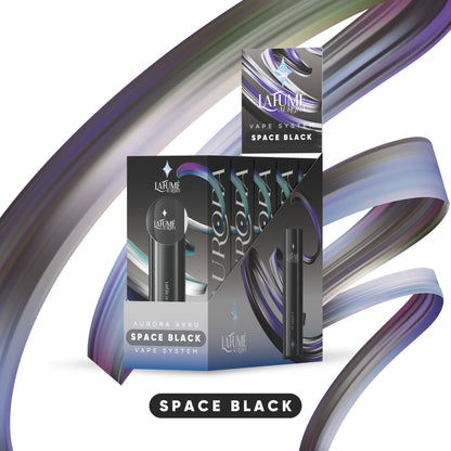 Aurora Akkuträger - Space Black (5 Stück)