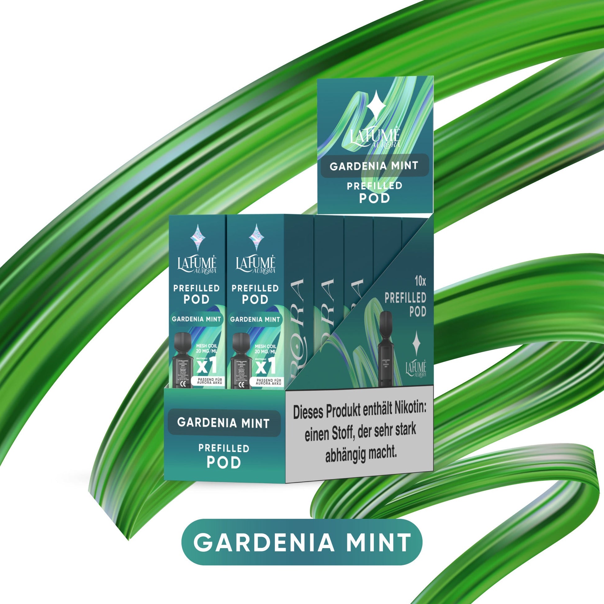 Aurora Pod - Gardenia Mint (10 Stück)