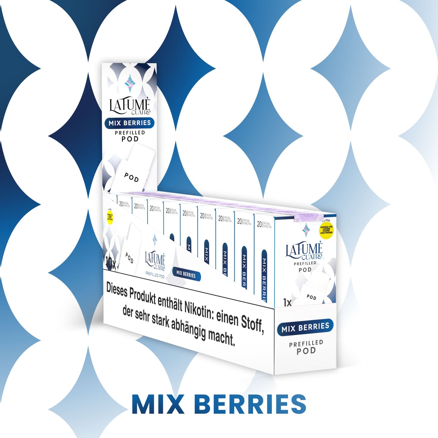 Cuatro Pod - Mix Berries (10 Stück)