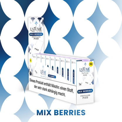 Cuatro Pod - Mix Berries (10 Stück)