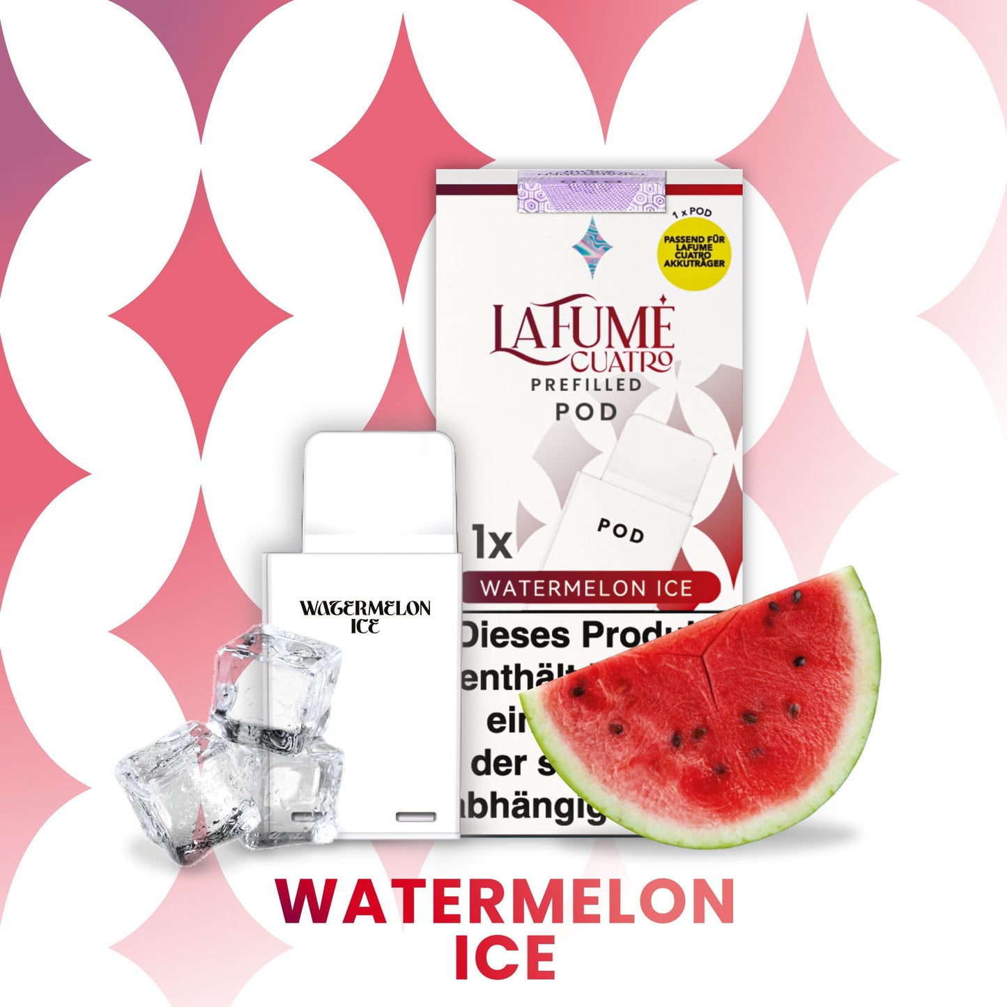 Cuatro Pod - Watermelon Ice (10 Stück)