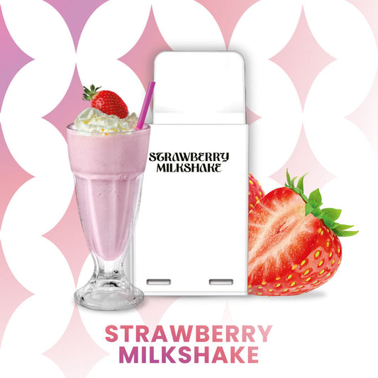 Cuatro Pod - Strawberry Milkshake (10 Stück)